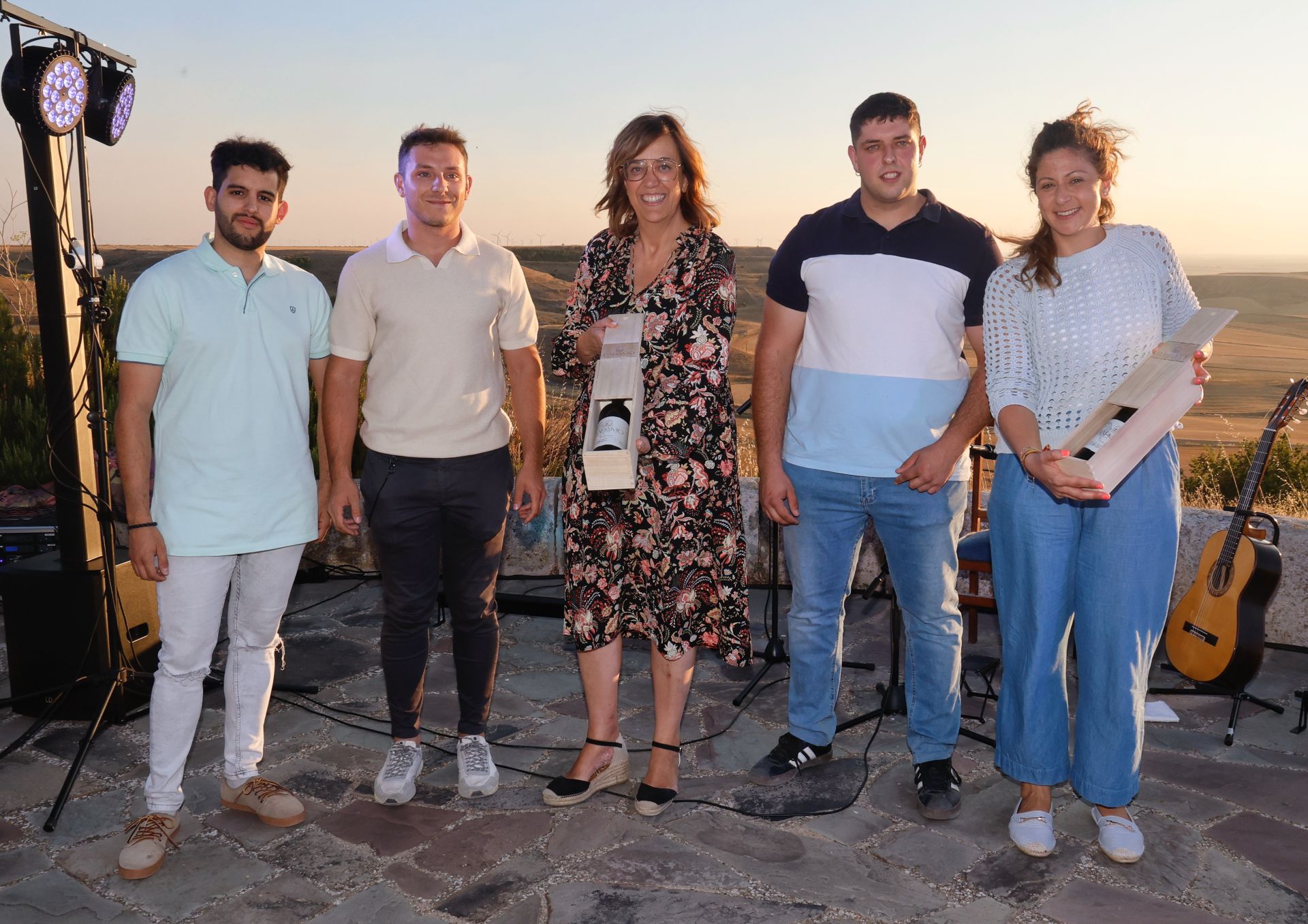 Puesta de sol musical desde Autilla del Pino
