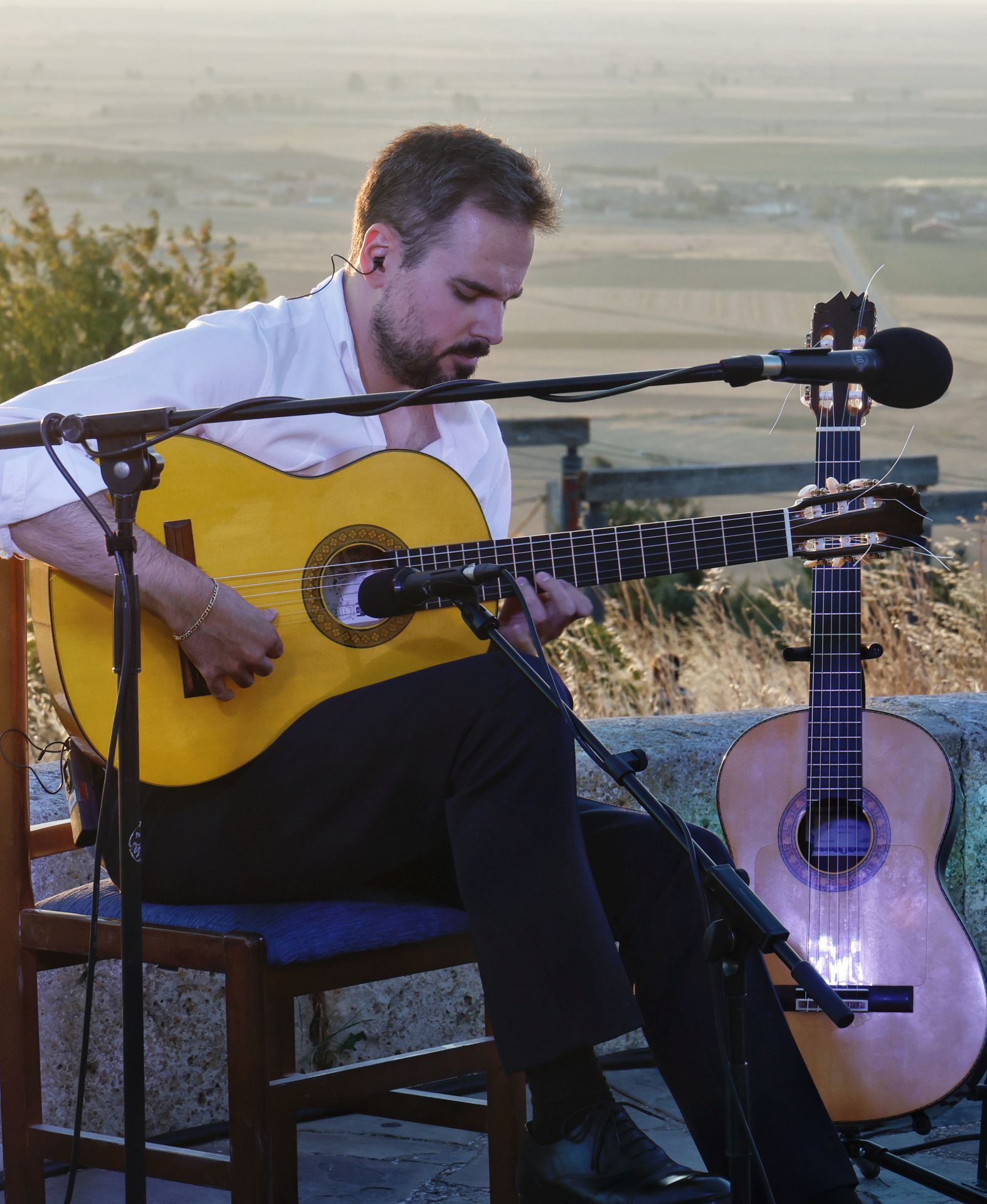 Puesta de sol musical desde Autilla del Pino
