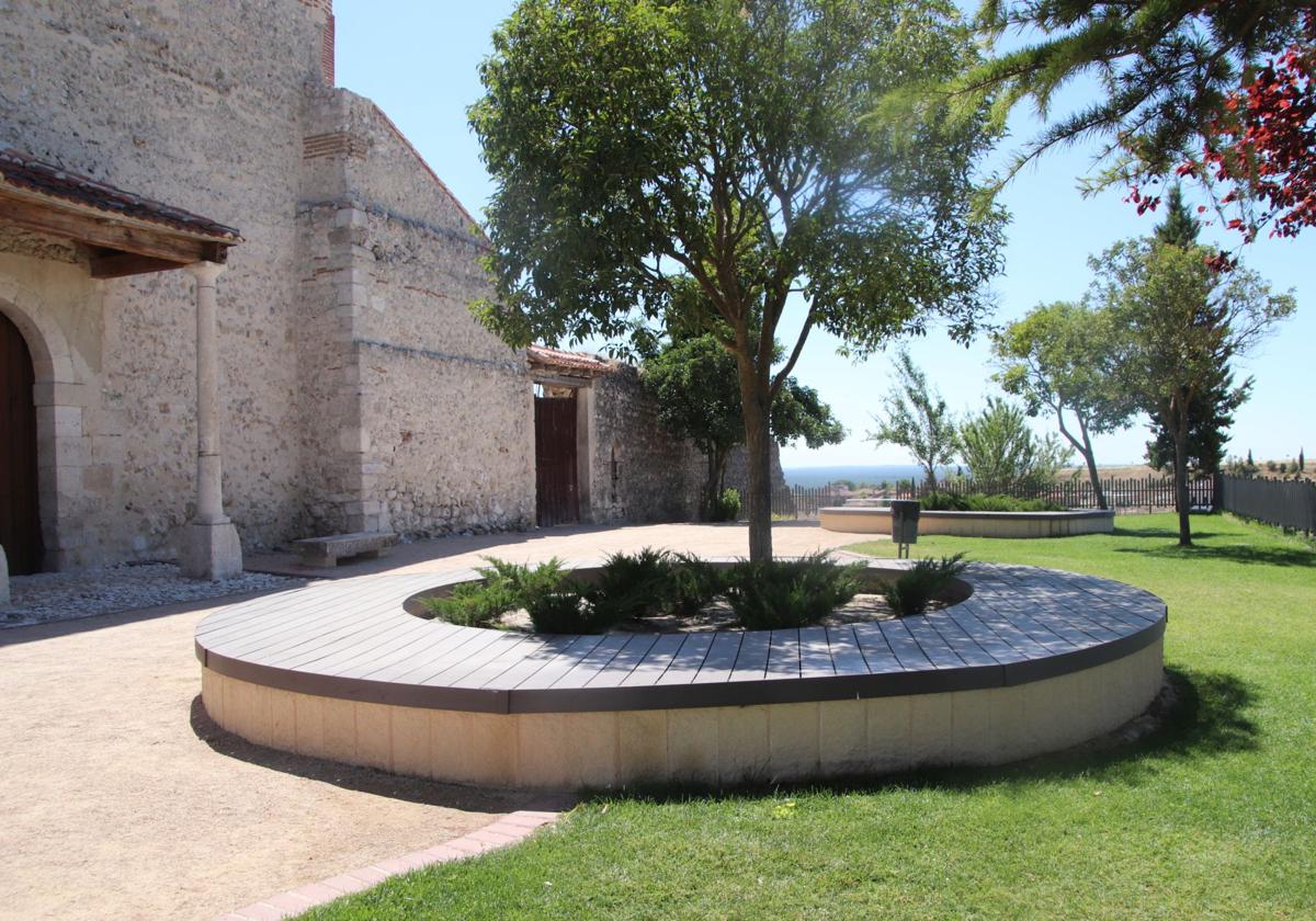 Entorno de la iglesia de La Cuesta.