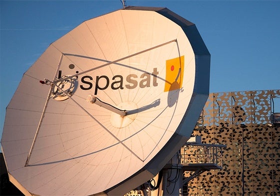Internet vía satélite Hispasat.