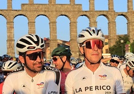 Alberto Contador y Pedro Delgado, en la edición del 2024.