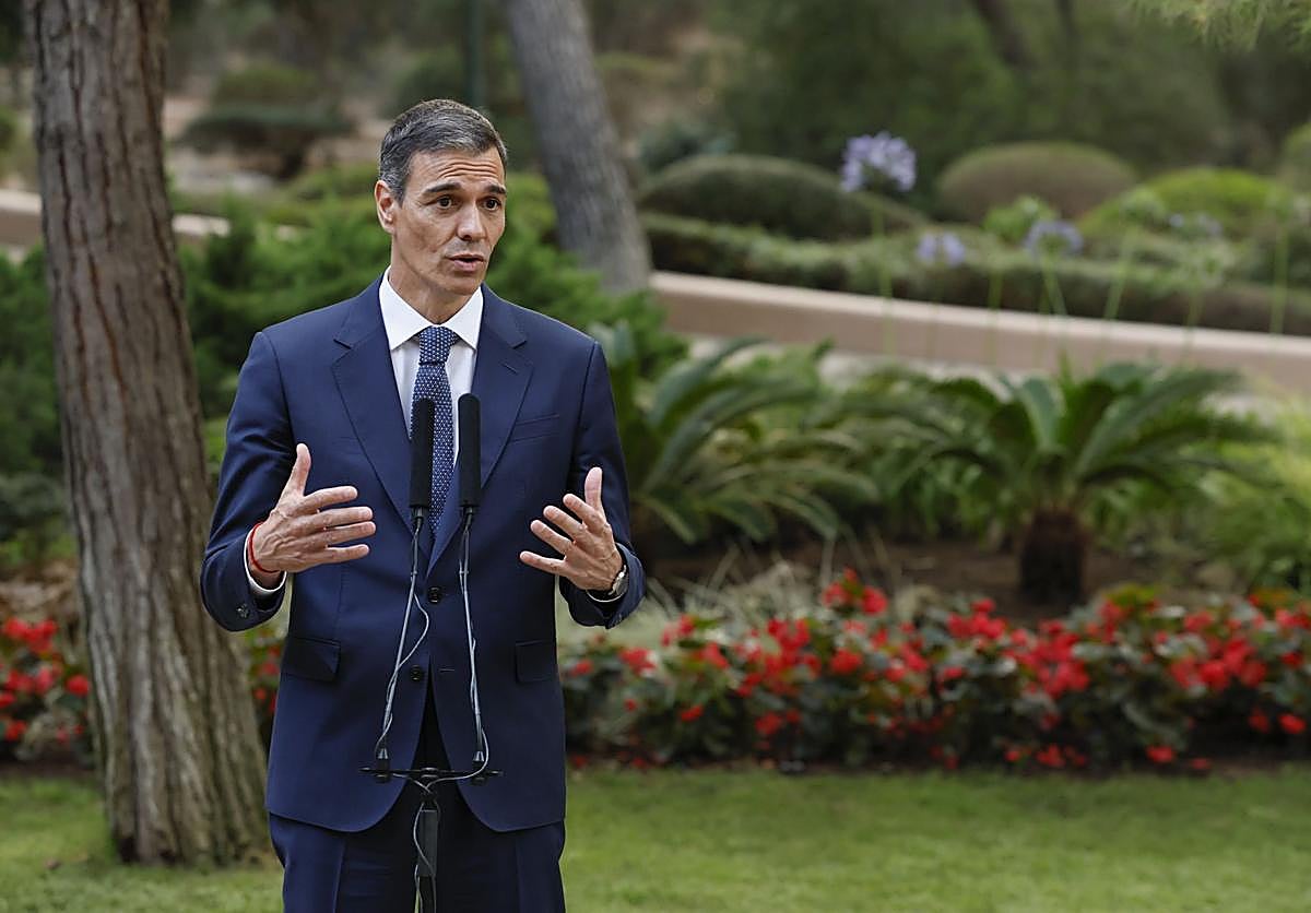 El presidente del Gobierno, Pedro Sánchez.