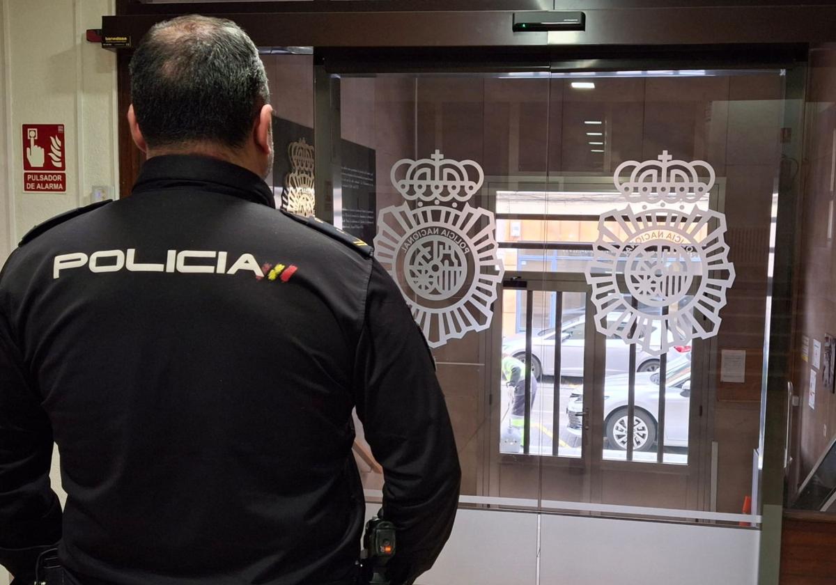 Imagen de archivo de un Policía Nacional de Valladolid.
