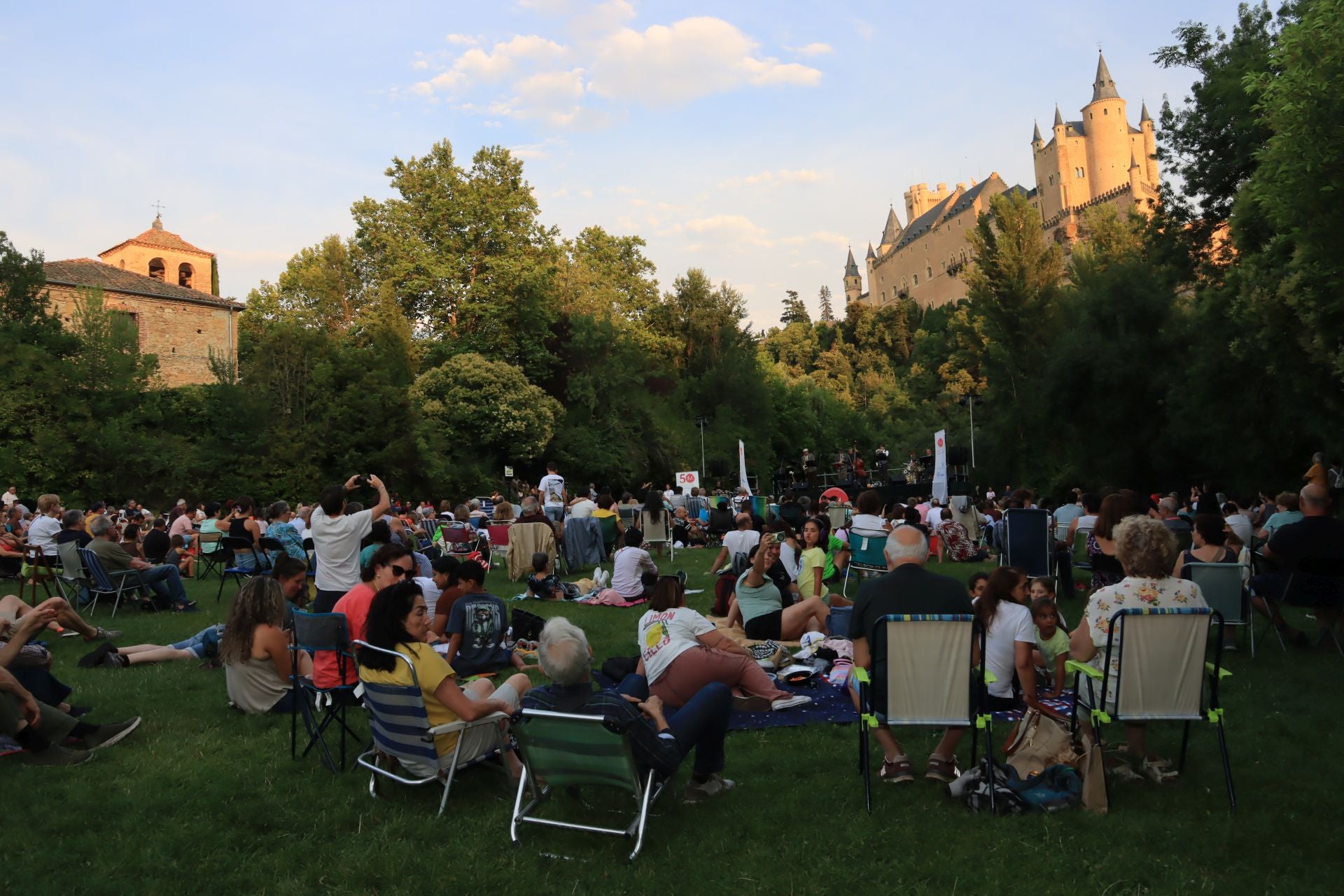 Fotos del inicio de Museg al Natural en Segovia