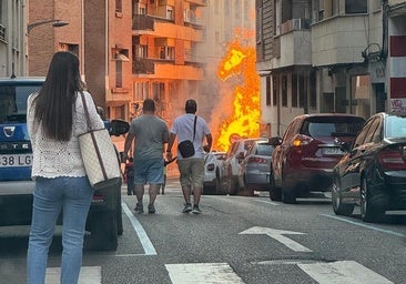 Dos heridos en la explosión de una tubería de gas en Zamora