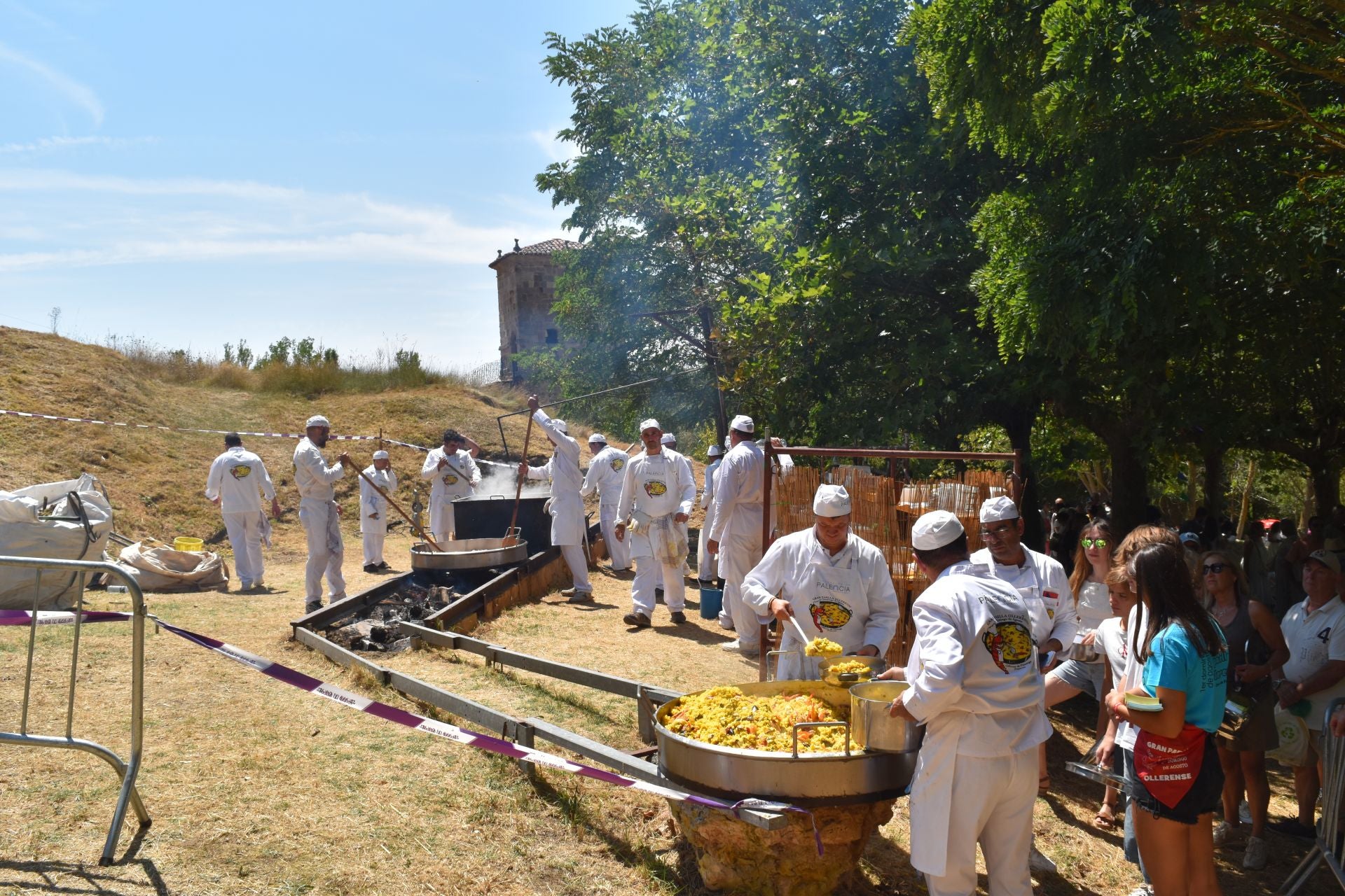 1.500 raciones de paella en Olleros de Pisuerga