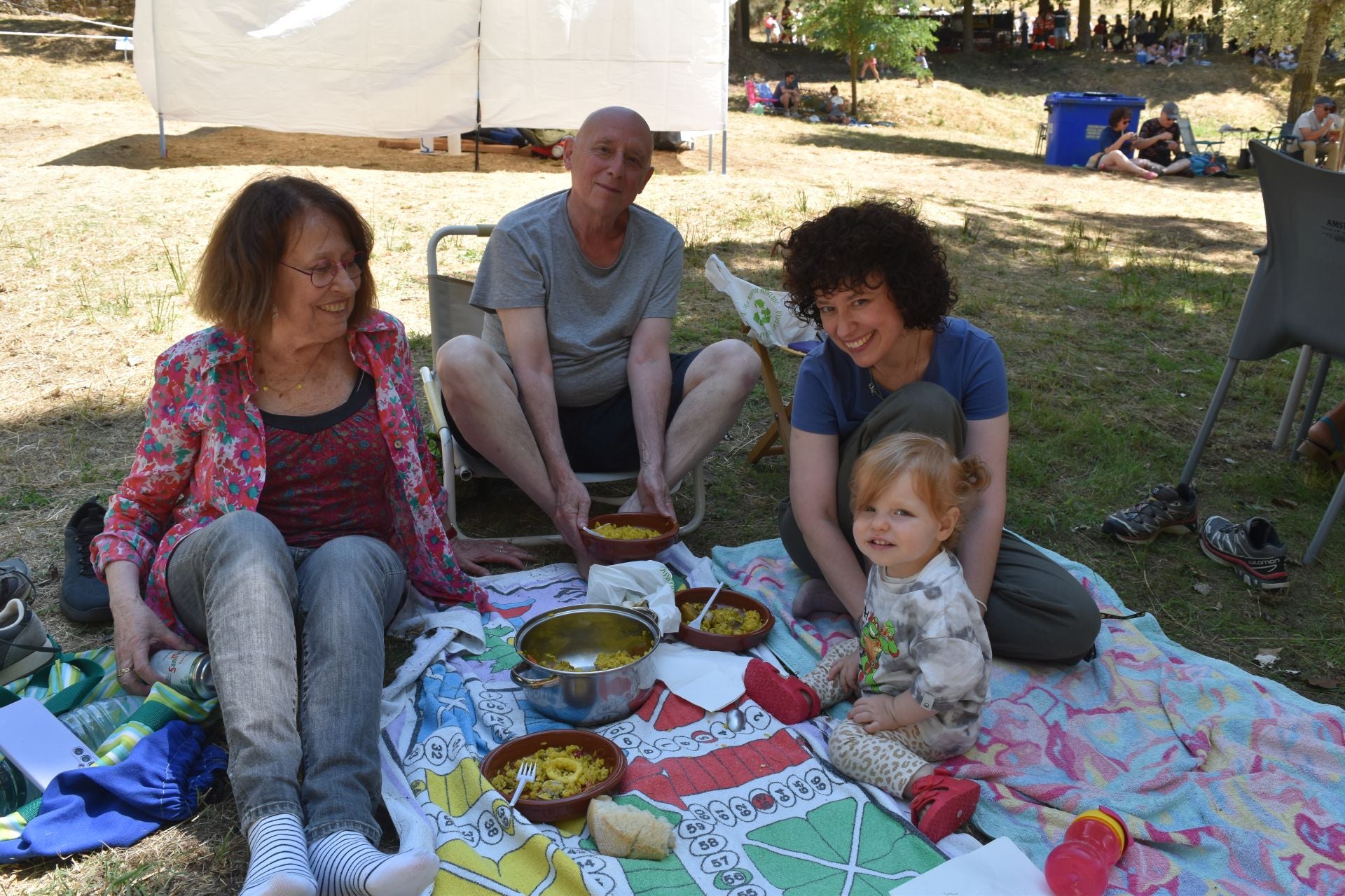 1.500 raciones de paella en Olleros de Pisuerga