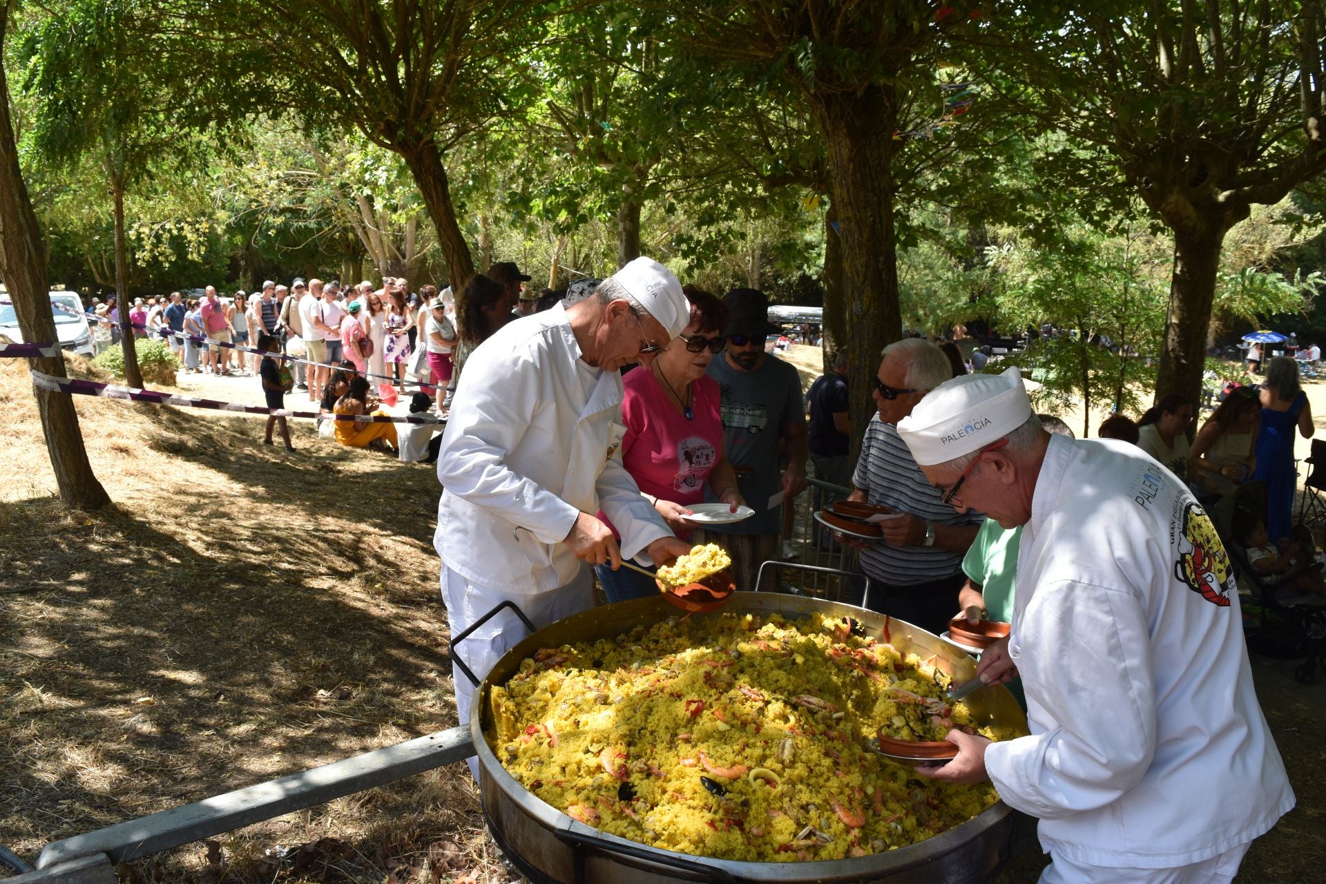 1.500 raciones de paella en Olleros de Pisuerga
