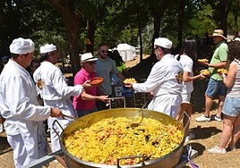 1.500 raciones de paella en Olleros de Pisuerga
