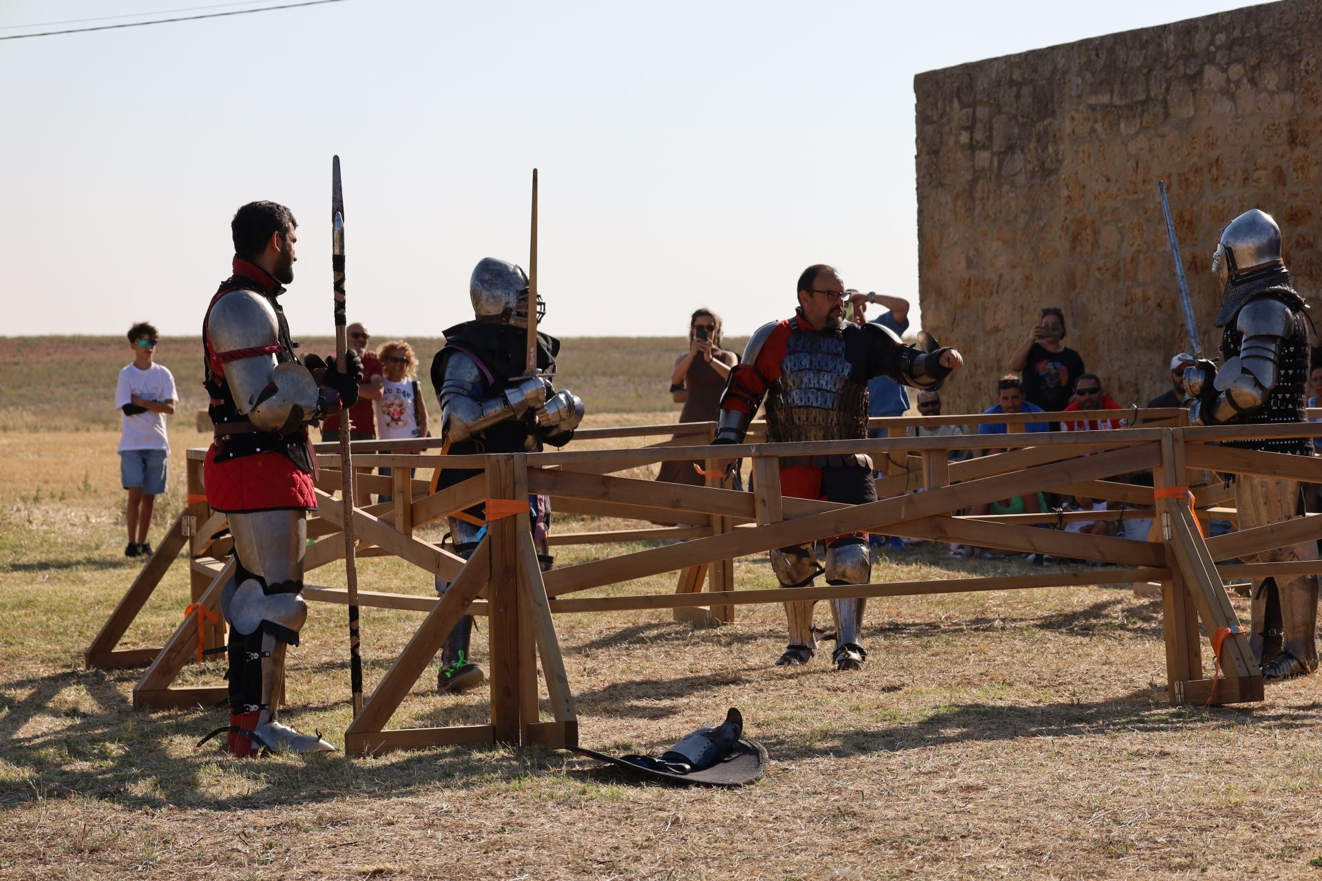 Conoce la lucha medieval Vía Aquitania de Osorno