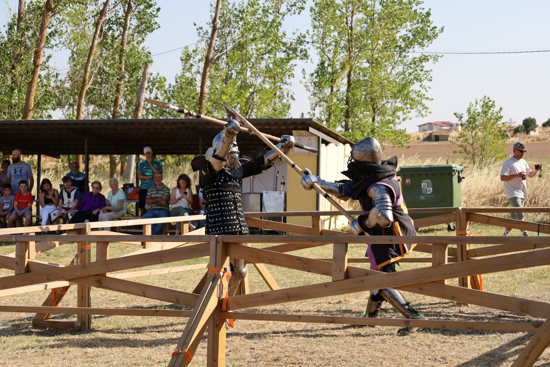 Conoce la lucha medieval Vía Aquitania de Osorno