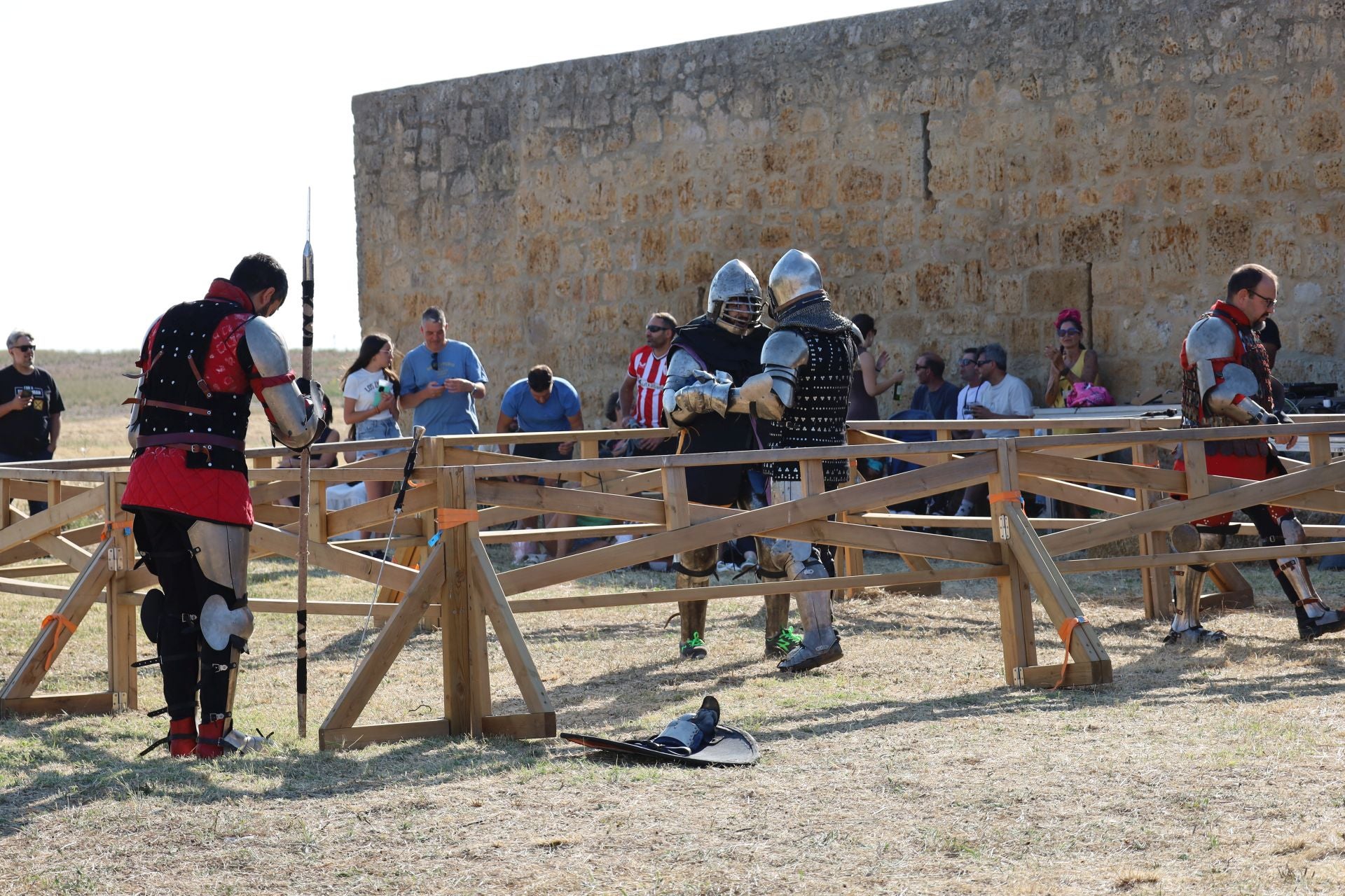 Conoce la lucha medieval Vía Aquitania de Osorno