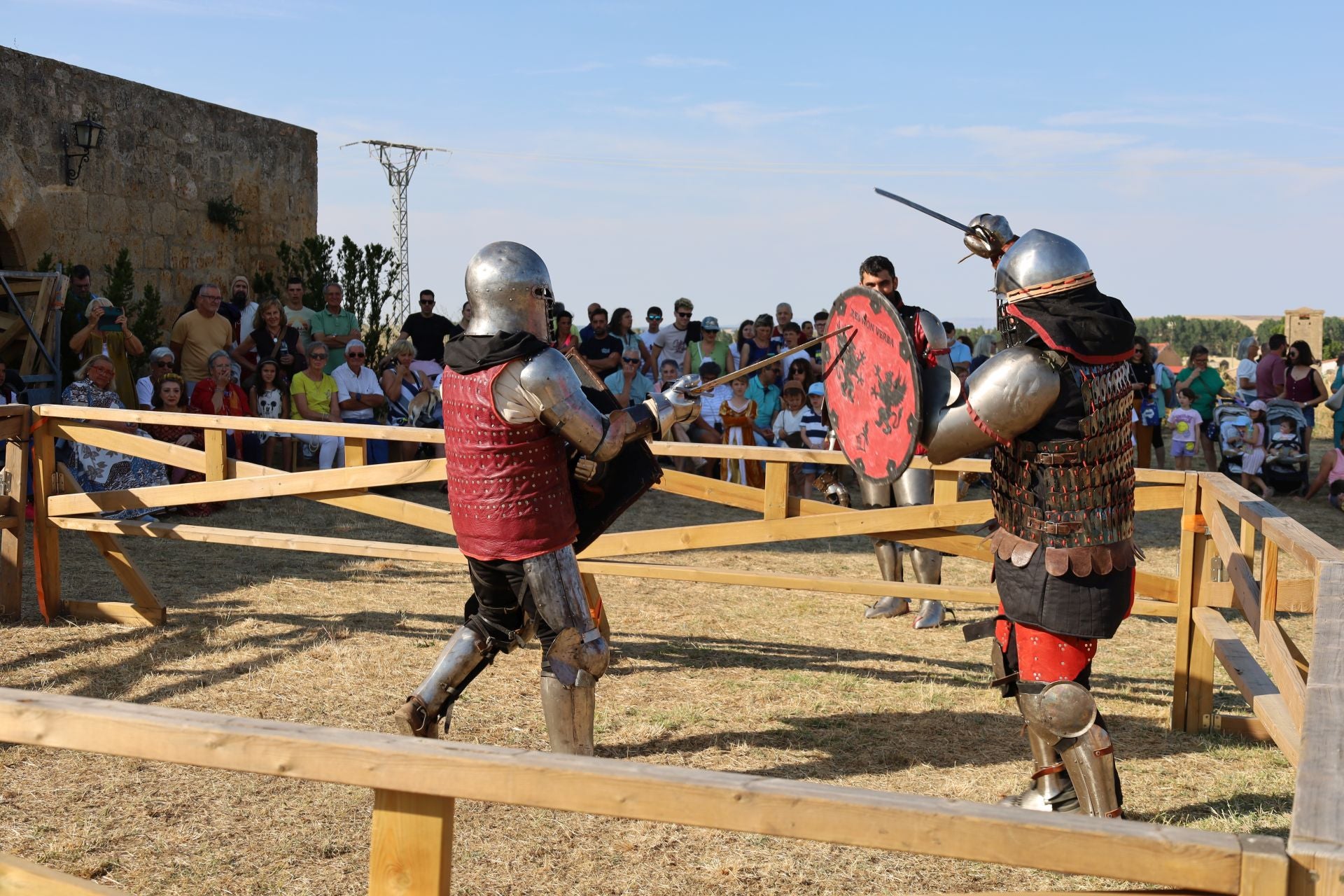 Conoce la lucha medieval Vía Aquitania de Osorno