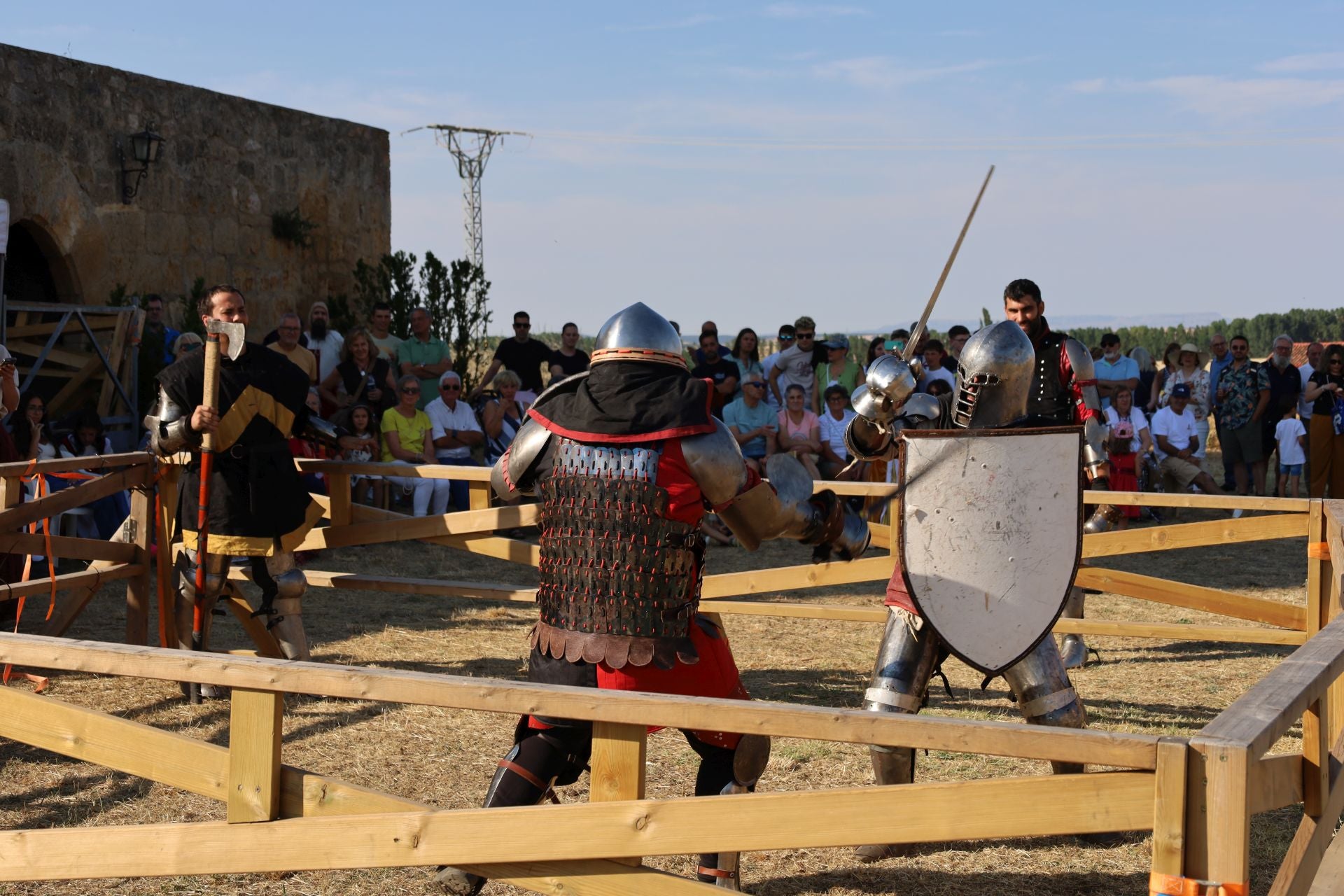 Conoce la lucha medieval Vía Aquitania de Osorno