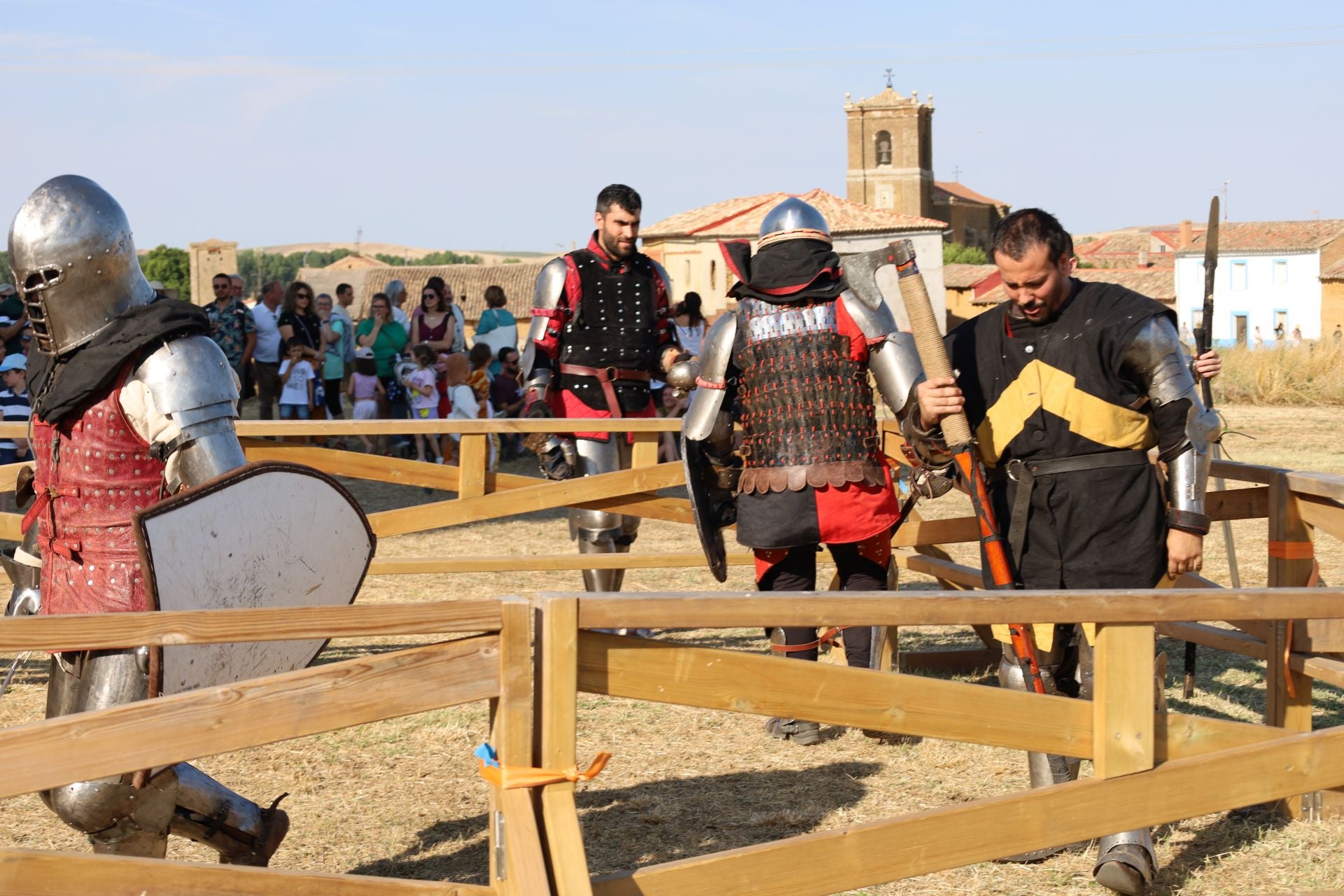 Conoce la lucha medieval Vía Aquitania de Osorno