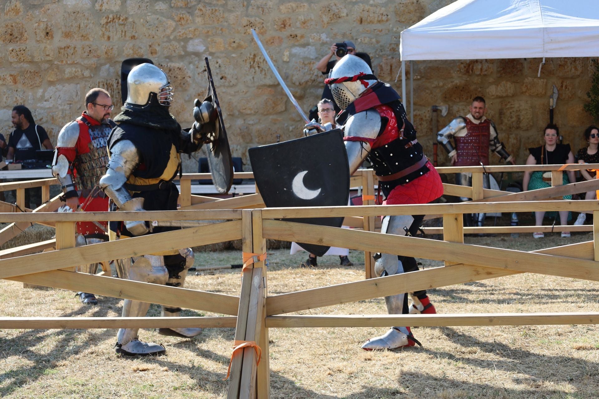 Conoce la lucha medieval Vía Aquitania de Osorno