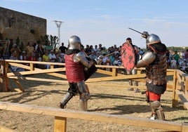 Uno de los combates del torneo.