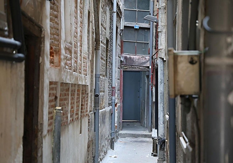 El conocido callejón de Torneros, ubicado a escasos metros de la Plaza Mayor.