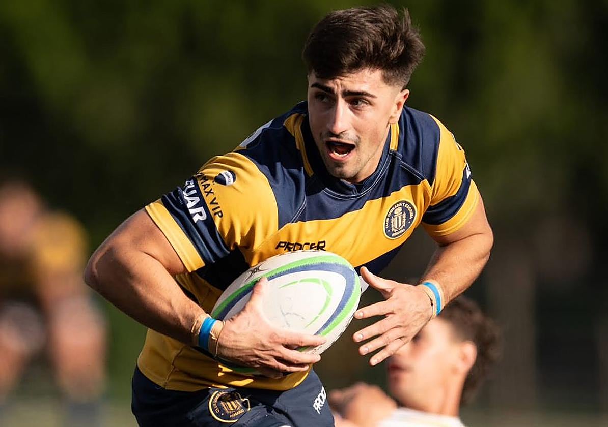 Jerónimo, en una imagen con su equipo, en Rosario.