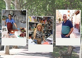 Vecinos y comerciantes del barrio de La Pilarica.