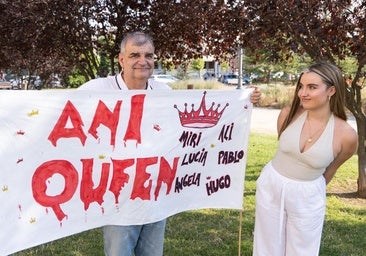 El emotivo gesto detrás de la pancarta de ánimo en la estación de Valladolid: «Soy de esos que se ponen la camiseta de 'Quítate, guarra'»