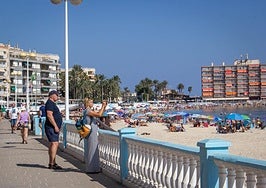 Playa de los Locos en Torrevieja.