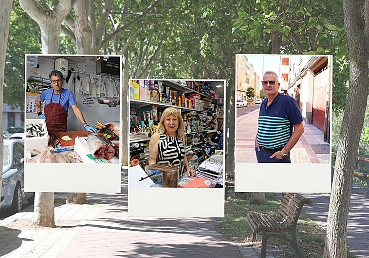 Vecinos y comerciantes del barrio de La Pilarica.