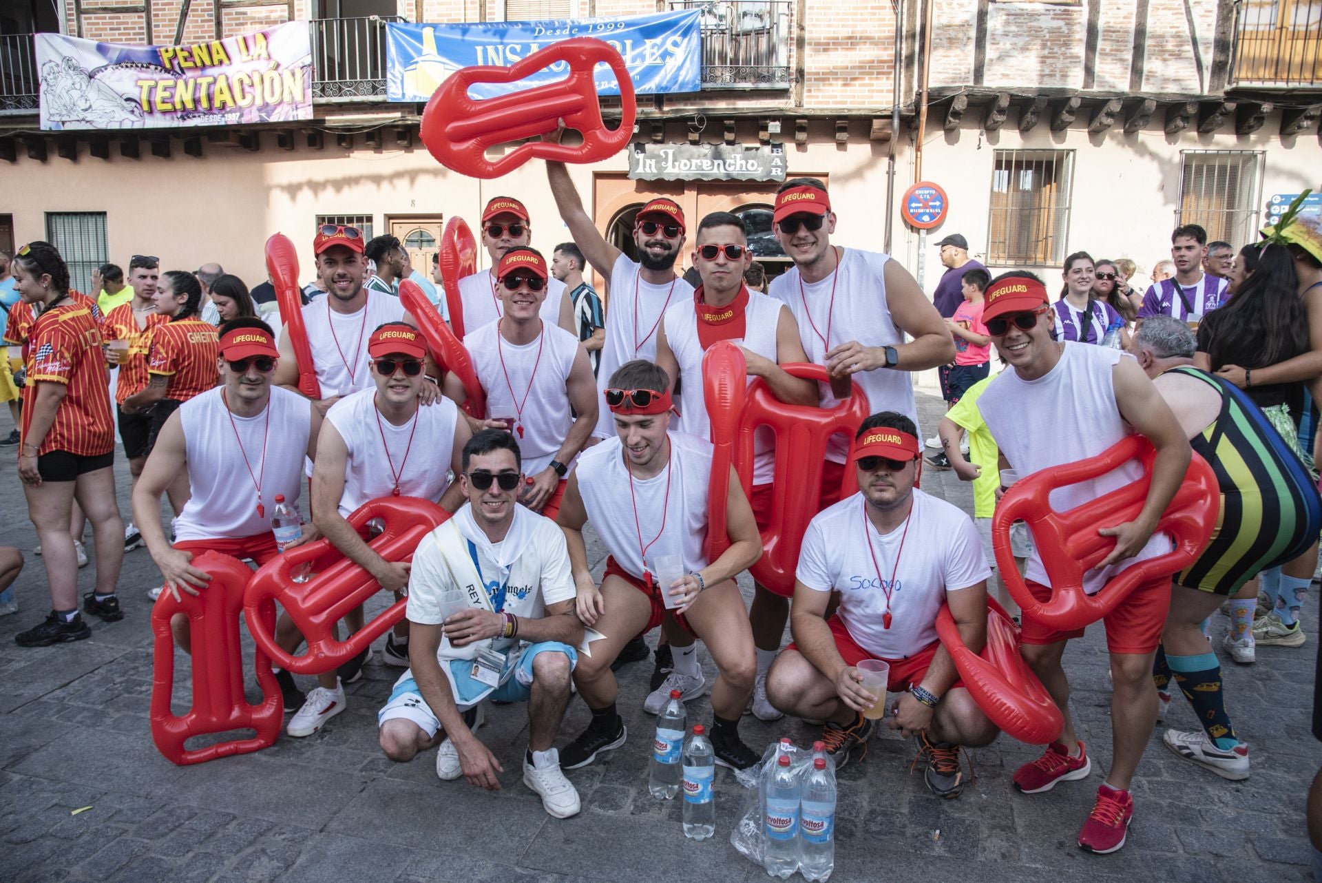 Fotos del inicio de las fiestas de San Lorenzo en Segovia