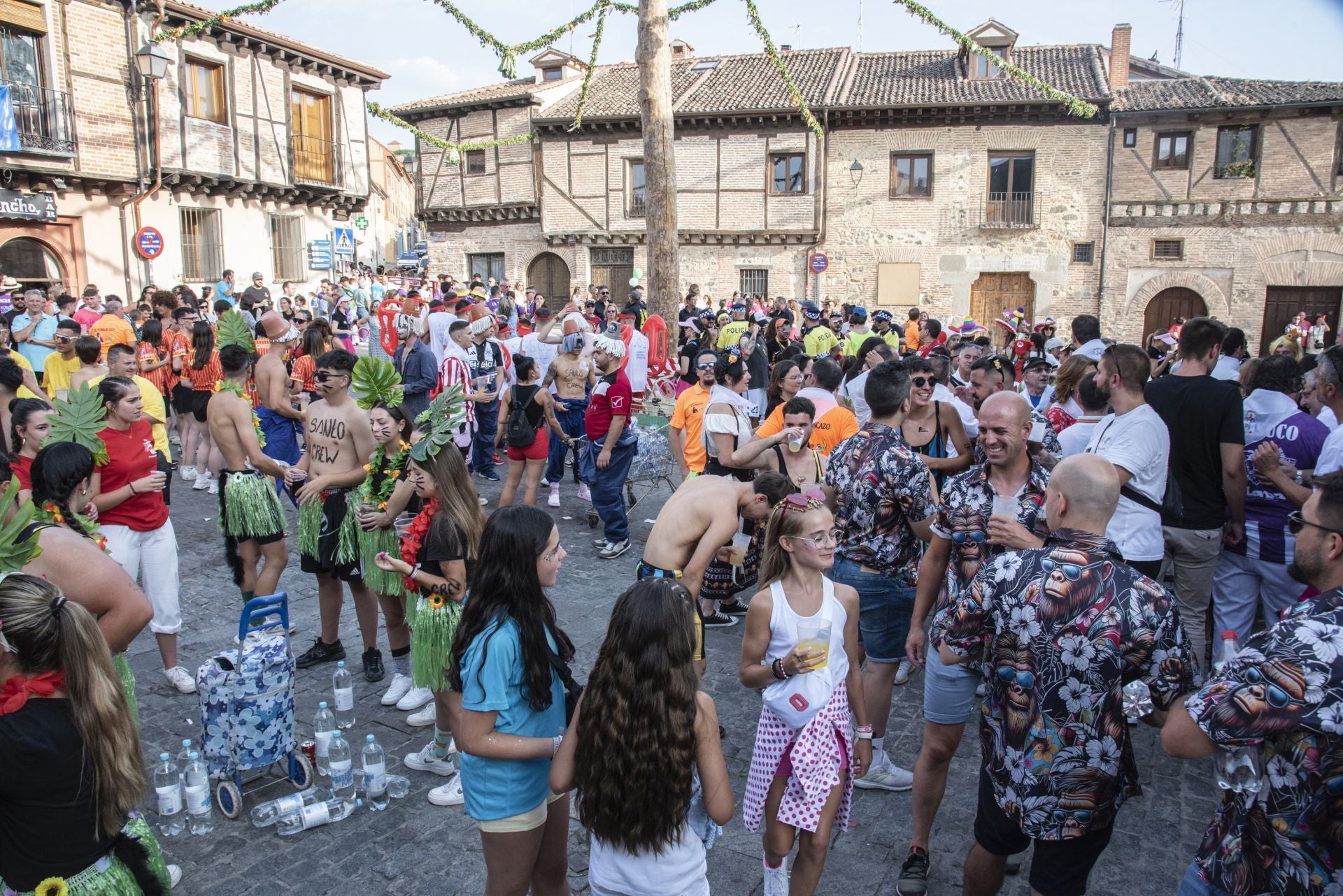 Fotos del inicio de las fiestas de San Lorenzo en Segovia