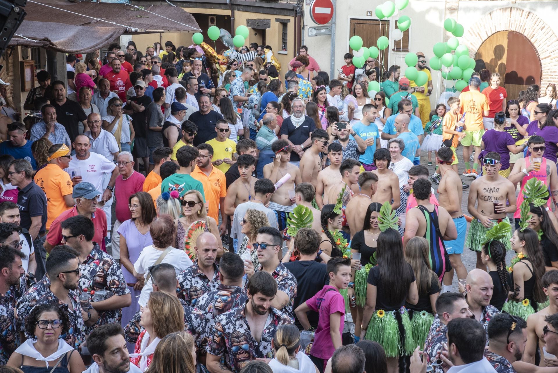 Fotos del inicio de las fiestas de San Lorenzo en Segovia