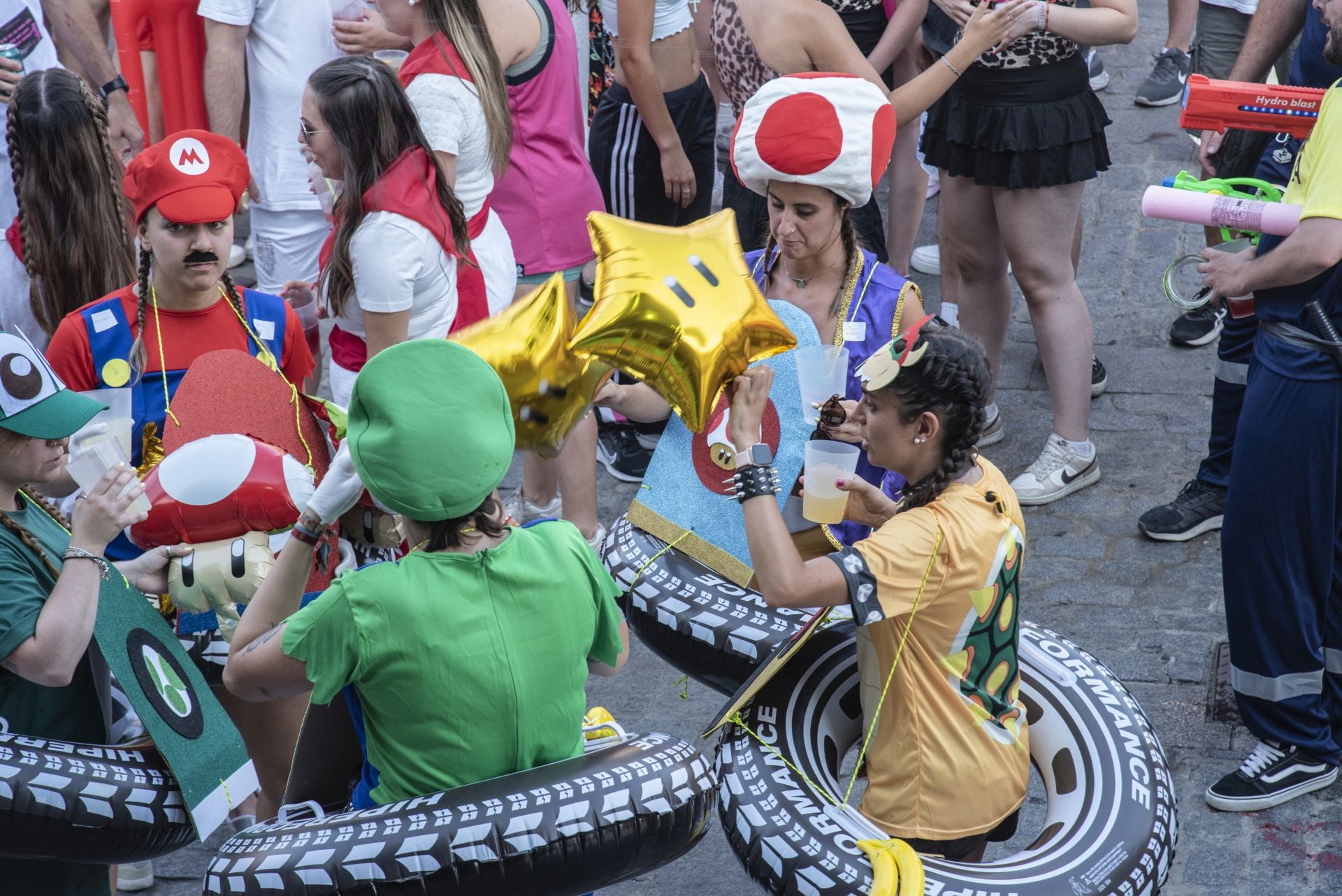 Fotos del inicio de las fiestas de San Lorenzo en Segovia