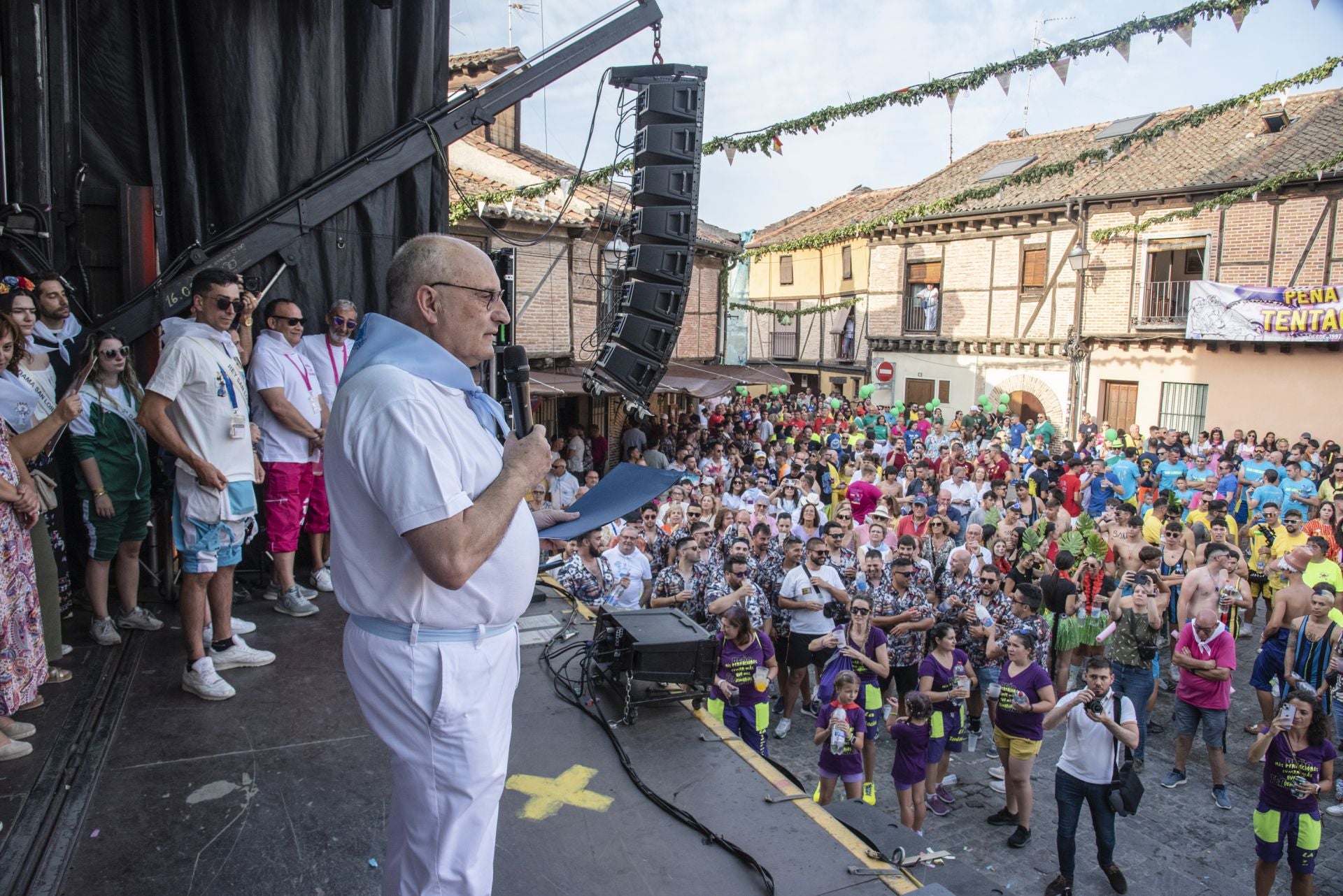Fotos del inicio de las fiestas de San Lorenzo en Segovia