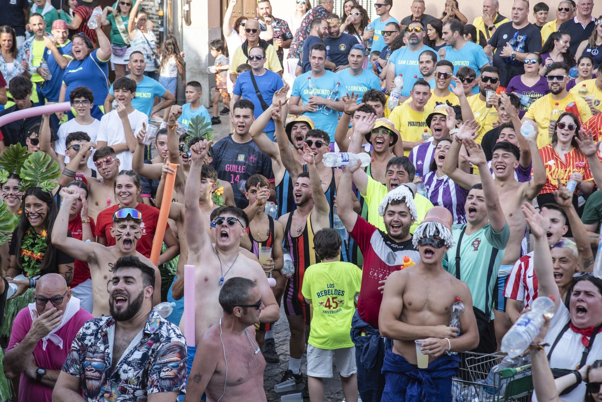 Fotos del inicio de las fiestas de San Lorenzo en Segovia