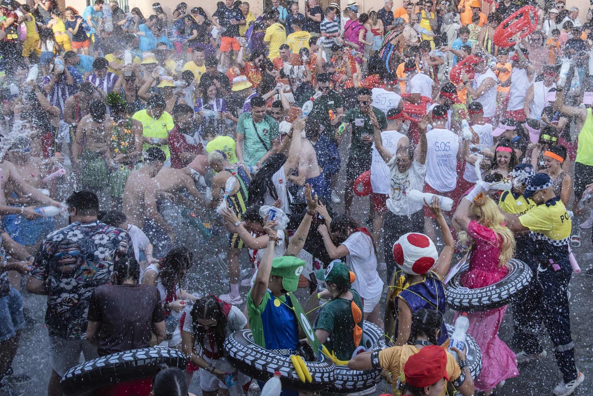 Fotos del inicio de las fiestas de San Lorenzo en Segovia