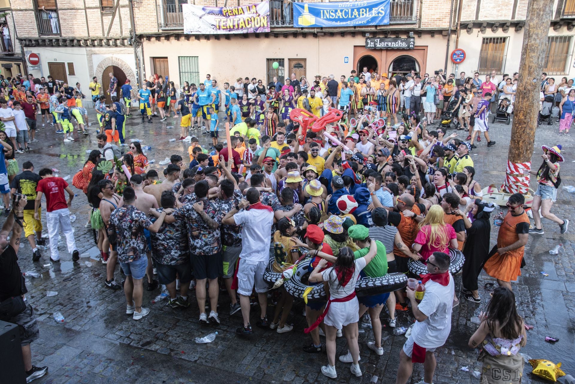 Fotos del inicio de las fiestas de San Lorenzo en Segovia