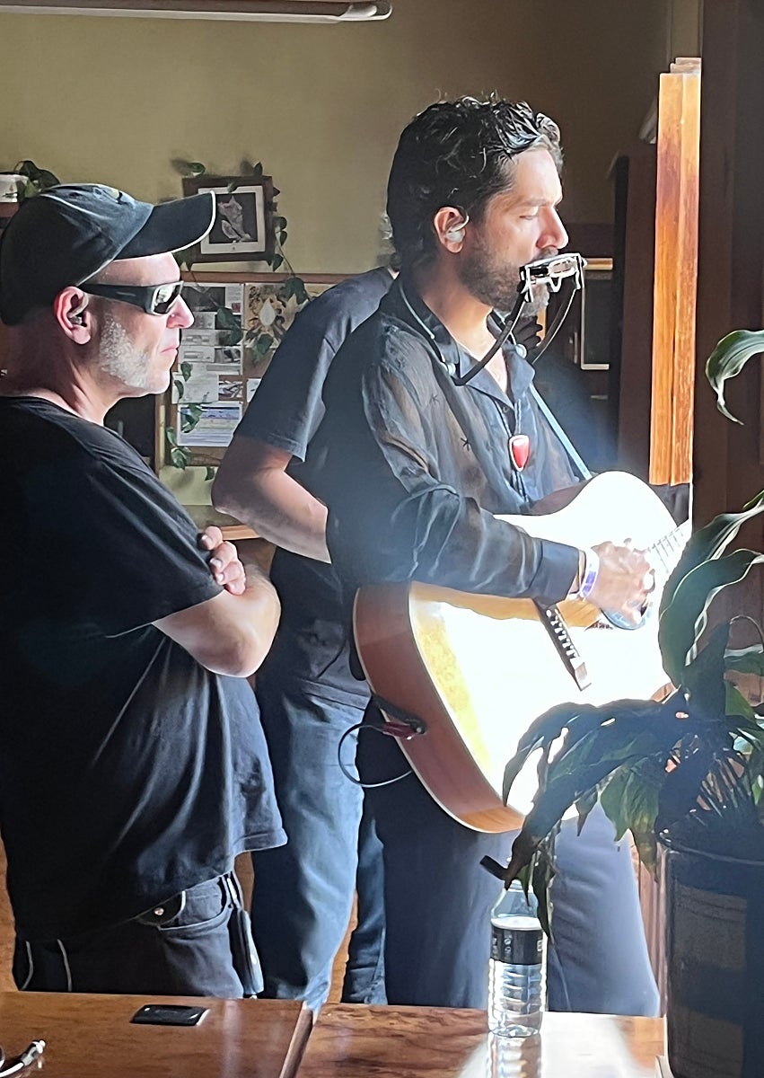 Imagen secundaria 1 - Siloé, durante sus conciertos en Sonorama.