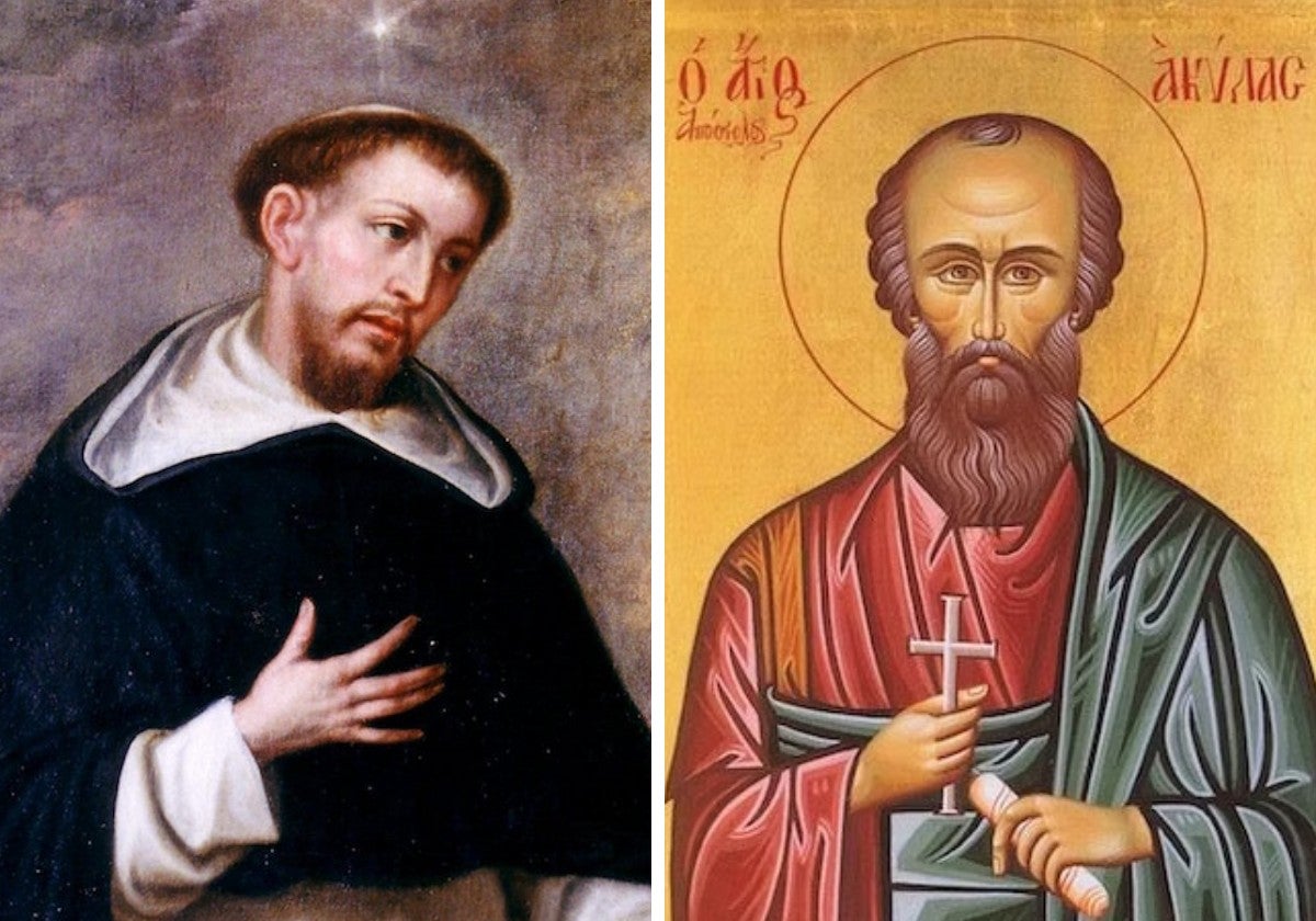 Santo Domingo de Guzmán y San Emiliano de Cízico.