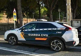 Vehículo de la Guardia Civil, en imagen de archivo.