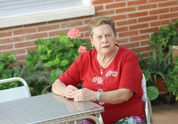 Una anciana ante la ola de calor: «No puedes hacer nada y casi todo el día estás metida en casa»