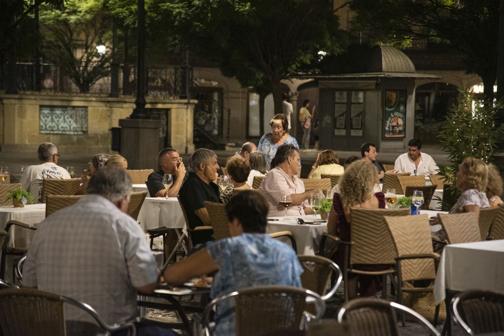 Fotos: así pasa Segovia la ola de calor por el día y por la noche