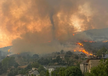 Más de 600 vecinos evacuados en Las Médulas, Orellán y Carucedo