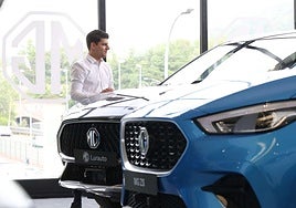 Un concesionario de coches chinos, en una imagen de archivo.