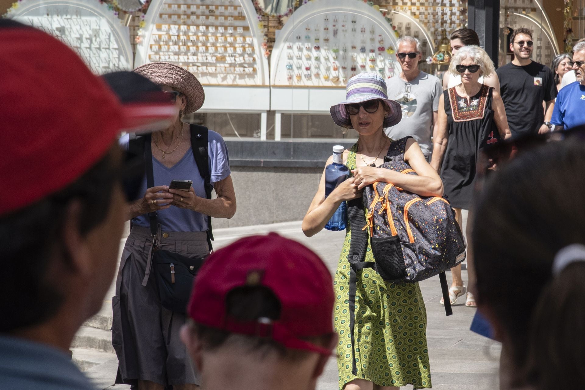 Fotos: así pasa Segovia la ola de calor por el día y por la noche