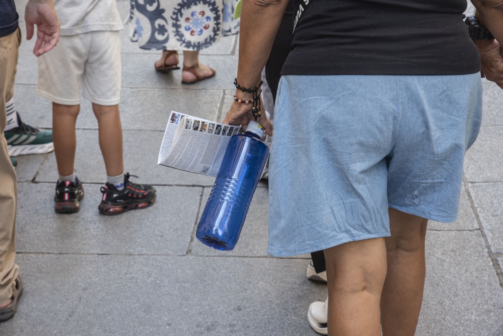 Fotos: así pasa Segovia la ola de calor por el día y por la noche