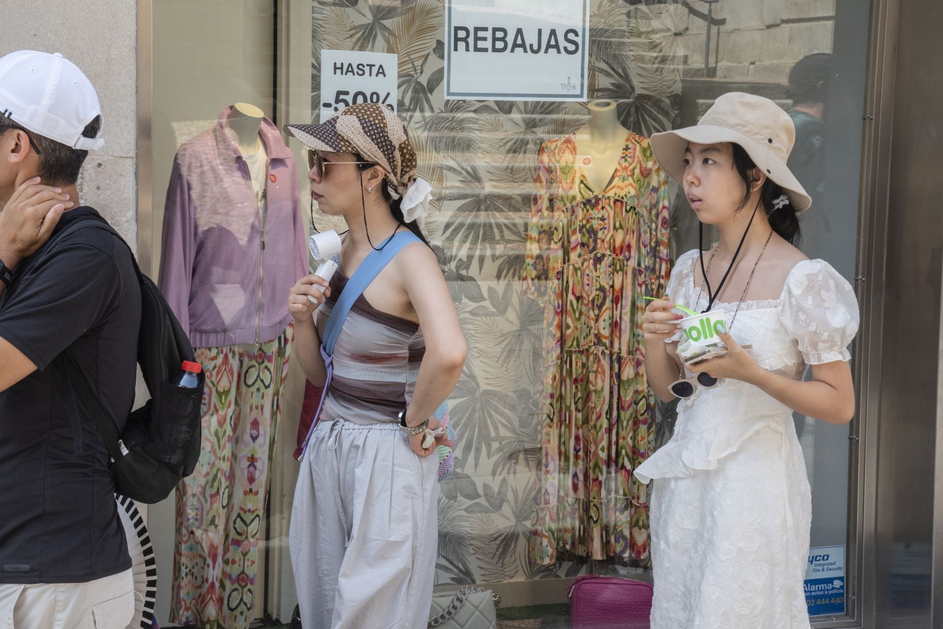 Fotos: así pasa Segovia la ola de calor por el día y por la noche