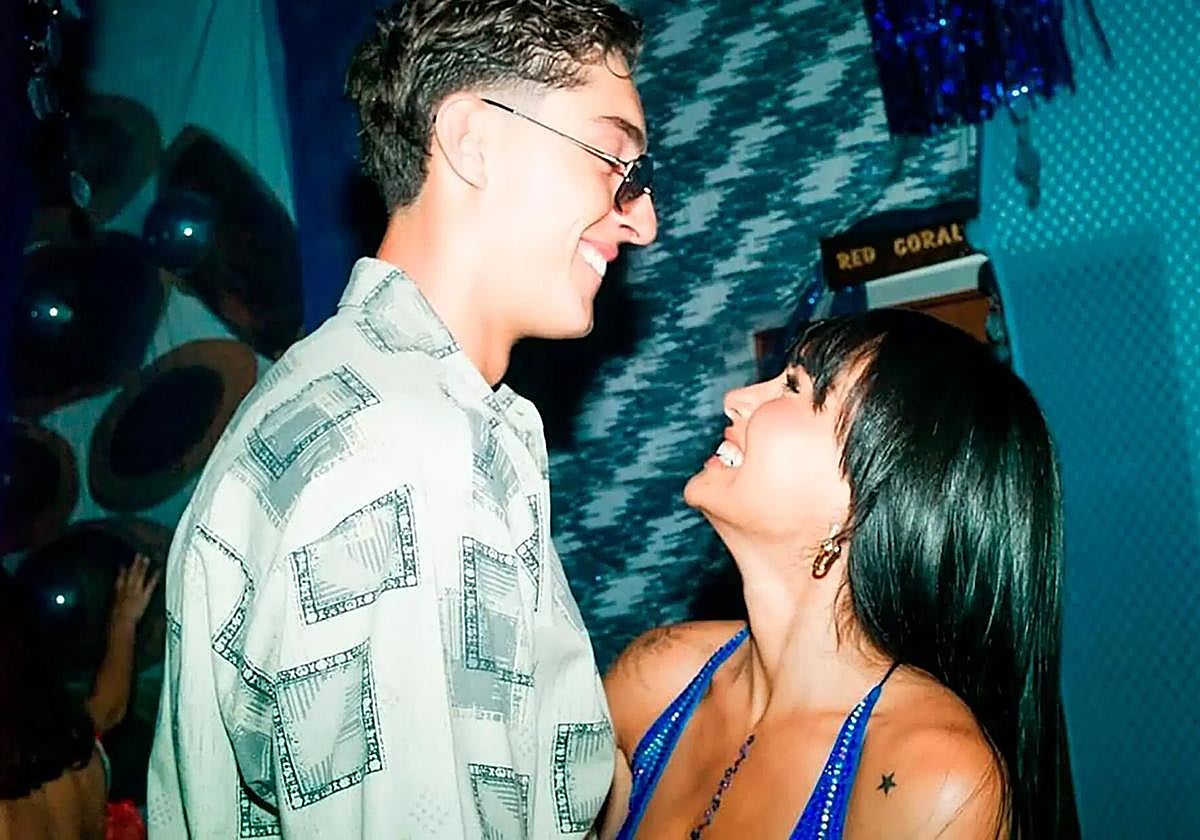 El youtuber Plex y la cantante Aitana.