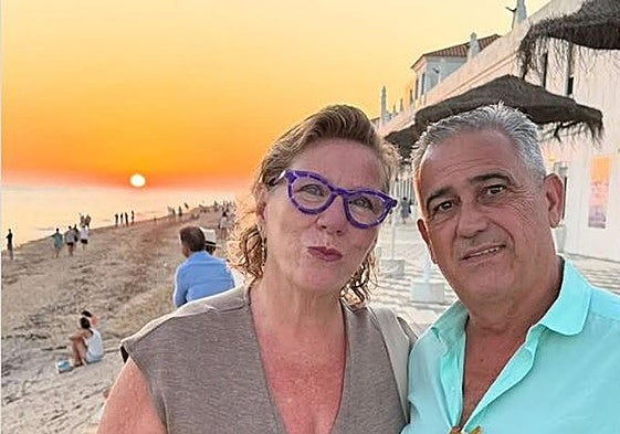 Maite Cadaval y Alberto Fernández.