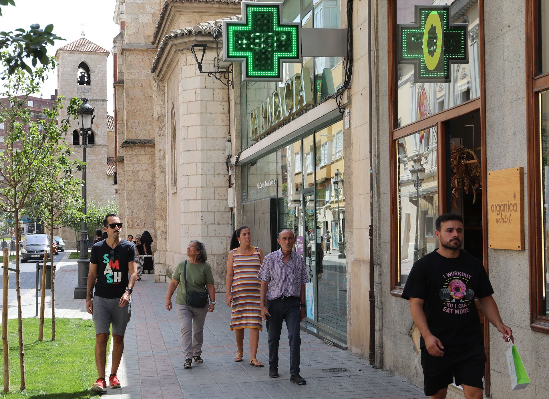 Así sigue la ola de calor en Palencia