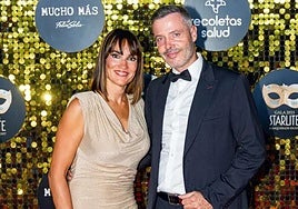 Irene Villa y David Serrata durante la gala Starlite en Marbella.