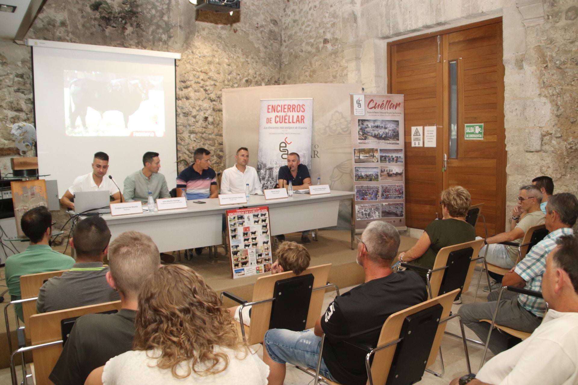 Presentación del cartel de los encierros de Cuéllar.